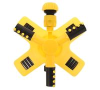 GALPADA Arroseur Rotatif Automatique pour Jardin avec Raccord 3/4 Pouces, Plastique Solide, Rotation 360 Degrés pour Arrosage Pelouse en Ambiance Estivale