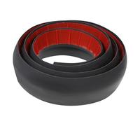 GALPADA Bande de Transition de Sol Adhésive, Bordure de Tapis en Pvc Noir, Découpe Facile, pour Seuils de Moins de 5mm, Magasins et Occasions Spéciales