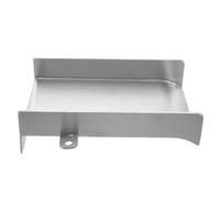 GALPADA Bec de Chute d'eau en Acier Inoxydable Argenté, Fixation Murale Structure Guidée Intégrée, Finition Lisse Antirouille pour Jardin et Espaces Résidentiels, du Bruit D'impact