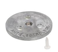 GALPADA Bloc D’Anode Sacrificielle en Zinc à Boulon, en Acier Inoxydable | Protection Cathodique en Eau Salée, Remplacement Facile, Usage pour Bateaux de Pêche et Yachts
