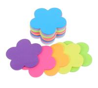 GALPADA Bloc-notes Onglets Marque-page Autocollants Forme Fleur de Prunier 16pcs en Papier Coloré Surface D’écriture Lisse et Design Unique pour Maison et Bureau