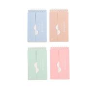 GALPADA Bloc-notes Portable 4pcs en Papier pour Étudiants Cartes de Mots, Carnet de Poche Léger et Activités DIY Couleur Aléatoire