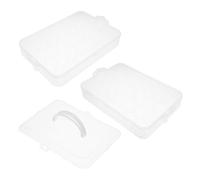 GALPADA Boîte à Œufs Empilable Transparente avec Couvercle et Poignée Porte-œufs pour Réfrigérateur Rangement Compact pour Œufs Bac de Transport Sécurisé pour Cuisine et Fêtes