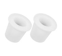 GALPADA Bouchon en Silicone Blanc pour Parasol de Table 2pcs, Facile à Installer, Protège et Stabilise Le Trou de Parasol pour Terrasse et Jardin