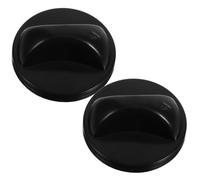 GALPADA Bouton de Minuterie pour Ventilateur Électrique Noir en Abs, 2 Pièces, Remplacement du Bouton de Réglage du Temps Fête la Maison