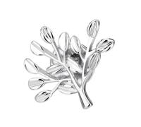 GALPADA Broche Motif Arbre en Cuivre Argenté Résistant, Épingle Créative pour Soirées et Présents Enceinte, Accessoire Élégant pour Robes et Occasions Spéciales