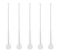 GALPADA Brosse en Nylon à Embout Souple en Coton pour Nettoyage Intérieur de Bouteille, Acier Inoxydable, Lot de 5 Pièces, Design Créatif pour Usage Quotidien