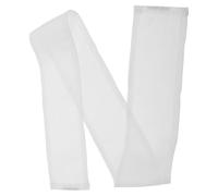 GALPADA Cache-radiateur Respirant pour Vieux Radiateurs en Fonte, Demi-couvercle en Tissu Tissé Mélangé Blanc, Protection Élégante pour Maison et Patio