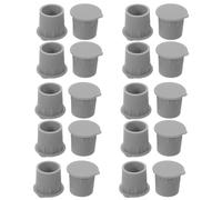 GALPADA Capuchons de Trou de Poteau pour Clôture de Piscine, Lot de 20, PVC