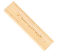 GALPADA Coffret en Bois Beige pour Préserver et Annoncer la Naissance pour Test de Grossesse avec Couvercle Boîte Robuste et Élégante en Chambre de Bébé