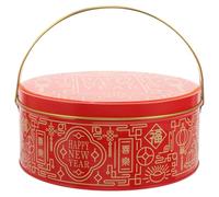 GALPADA Coffret Rouge en Fer à Dragées pour Fête Design Créatif et Style Unique, Décoration pour Diverses Fêtes à Thème