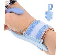 GALPADA Correcteur de Posture pour Stylo Ergonomique, ABS Nylon, 1 Pièce | Guide Doigts Résistant à L'usure, Bleu, Apprentissage D'écriture en Classe pour Garçon et Filles et Débutants