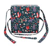 GALPADA Coussin Rehausseur de Siège Garçon et Filles Réglable Imperméable Mousse Portable pour Bébé et Tout-petit Repas Sécurité Confort Espace Repas Couleur Vert Foncé