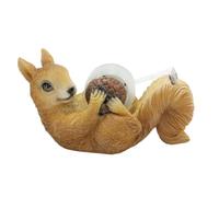 GALPADA Distributeur Outil Pratique et Décoratif Forme Écureuil en Résine de Rouleau de Ruban Adhésif Design Animal Unique et Mignon pour Bureau la Maison L'école