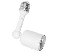 GALPADA Douille Céramique E27 pour Ventilateur de Plafond Blanc, Compatible Ampoules Incandescentes, Rotation 350 Degrés, pour Intérieurs Modernes Vacances