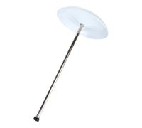 GALPADA Égouttoir à Carafe à Vin Support de Séchage Vertical Compact en Acier Inoxydable Base Blanche Porte-carafe pour Bar à Domicile, la Cuisine et Organisation de Plan de Travail