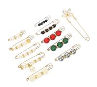 GALPADA Épingle de Sûreté Clip pour Serrer la Taille 11 Pièces pour Vêtements Femme en Alliage Simulée Plusieurs styles pour Soirée et Bal Élégants Plusieurs styles