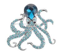 GALPADA Épingle en Alliage avec Cristaux, Accessoire Polyvalent et Fiable, Design Unique et Mignon pour Vêtements Lors de Soirées et Rendez-vous