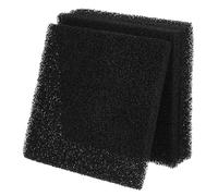 GALPADA Filtres à Compost Carrés Filtration 4pcs en Éponge Noire et Facile à Nettoyer pour Poubelle et Bac à Compost la Cuisine
