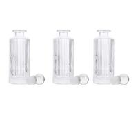 GALPADA Flacons Diffuseurs en Verre Mini Vase Décoratif de Bureau pour Aromathérapie Forme Unique Lot de 3 150ml et Design Élégant