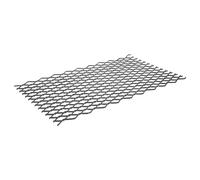 GALPADA Grille à Charbon de Bois 25 X 40 CM en Acier Robuste Réceptacle à Braises, Adaptée pour Cheminée Intérieure et Barbecue Extérieur, Maillage Serré