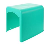GALPADA Housse de Protection pour Pompe de Circulation, Capot Anti-Pluie pour Pompe à Jet Horizontale et Moteur, Plastique Vert, Protection du Matériel de Piscine Hors-Sol, Résistante