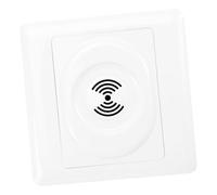 GALPADA Interrupteur Mural à Contrôle Sonore et Lumière pour Lampe LED Blanc en PC Détection Automatique pour Écoles et Hôtels