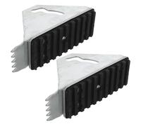 GALPADA Kit de 1 Paire de Pieds Rembourrés Antidérapants en Caoutchouc pour Échelle D'extension, Accessoires Robustes en Fer, Performance Antidérapante pour Usage Intérieur sur Carrelage