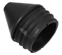 GALPADA Kit de Réparation pour Parasol Tube Portable en PP Noir Bouchon D'extrémité, Accessoires Parasol Déporté pour Camping en Extérieur, Design Simple et Léger