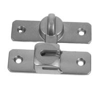 GALPADA Loquet de Porte Coulissante Verrouillage Sécurisé en Alliage D'aluminium Robuste à 90 Degrés Usage Polyvalent et Résistant pour Portail de Jardin et Maison