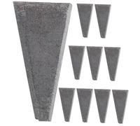GALPADA Lot de 10 Coins de Fixation pour Hache en Acier au Carbone, Outil de Réparation Facile à Transporter et Utiliser pour Poignée de Hache, pour Bricolage