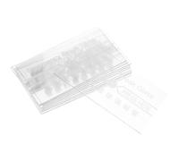 GALPADA Lot de 10 Vitres de Remplacement en Verre Haute Température pour Interrupteur Manuel D'alarme Incendie Transparentes, Accessoires de Réparation pour Sécurité Incendie en Urgence