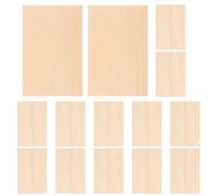 GALPADA Lot de 14 Feuilles de Bois Tilleul 3mm Planches Fines pour Artisanat Taille Flexible et Forte Capacité de Charge, pour Découpe et Décoration Maison