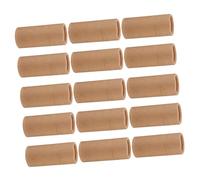 GALPADA Lot de 15 Boîtes Rondes en Papier Kraft pour Huiles Essentielles 30 Ml, Tubes Cylindriques avec Couvercle, Boîte à Thé Portable et Récipient de Rangement Polyvalent