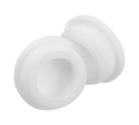 GALPADA Lot de 2 Bouchons de Vidange en Caoutchouc Blanc pour Mini Frigo, Forme Ronde, Prévient Fuites d'eau et Facilite L'entretien Simple