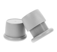 GALPADA Lot de 2 Butées de Lit Réglables en Abs Auto-adhésives pour Protection Tête de Lit et Mur, Hauteur Ajustable 40-65mm, Support Anti-Bruit et Anti-secousses