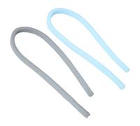 GALPADA Lot de 2 Coussins de Remplissage D'espace pour Lit et Canapé 200 Cm, Combleur de Fissures Entre Matelas en Mousse Douce, Gris et Bleu, Adapté pour Maintien Stable et Protection