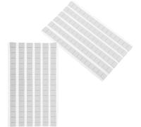 GALPADA Lot de 2 Paquets de Pâte Adhésive Blanche Réutilisable et Facile à Retirer en Pva pour Cadres Photo, Mastic Mural Sûr et Pratique pour Décoration Maison, Bureau et Loisirs