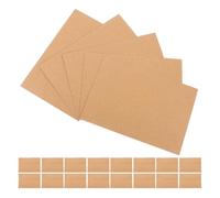 GALPADA Lot de 30 Enveloppes D'invitation en Papier Kraft Brun 10,8 X 15,9 Cm, Auto-adhésives, Format A4, pour Cartes de Vœux, Invitations Mariage et Envoi de Photos, Résistantes