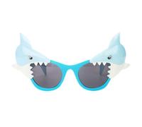 GALPADA Lunettes Amusantes de Requin Bleu pour Fête, Décoration Créative et Accessoire Festival, pour Party Plage et Soirées Originales