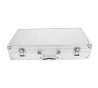GALPADA Mallette de Rangement en Alliage d'Aluminium 14.17X8.27X2.95 Pouces Serrure à Combinaison, Boîte à Outils Multifonction pour Trousse de Premiers Secours et Maquillage la Maison