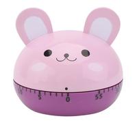 GALPADA Minuteur Mécanique d'animal de Dessin Animé Cuisine et Maison, sans Pile, en Plastique et Métal, Minuterie Cuisine Pratique et Mignonne