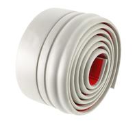 GALPADA Moulure Adhésive Flexible en Nbr pour Plinthes Murales Autocollantes, Design Élégant et Minimaliste, pour Murs de Fond Tv et Lignes de Sol, 5 Mètres