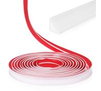 GALPADA Moulure Angle Auto-adhésive en Tpe Blanc 5m pour Plinthe Flexible Ajustement Précis pour Cuisines et Rénovations DIY