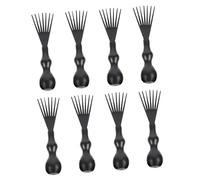 GALPADA Nettoyeur de Peignes et Râteaux 8pcs en Pp Léger pour Éliminer Cheveux Incrustés, Outil de Nettoyage Pratique pour Usage en Voyage