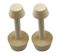 GALPADA Outil de cuisson Moule à tartelettes aux œufs 1 Set 2 Pcs Bois Pour Pâtisseries Facile à nettoyer