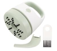 GALPADA Outil de Peinture pour Perceuse Filtre Hepa Aspirateur Portatif Vert en Abs pour Nettoyage de Bureau et Clavier, Élimination des Cendres et Poussières