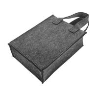 GALPADA Paquet à Vin en Feutre Gris Moyen pour 2 Bouteilles Dimensions 24 X 18 X 85 CM Paquet Portable Poignée Étui Polyvalent pour Bouteilles de Vin et Bière pour Voyage et