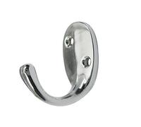 GALPADA Patère Murale en Alliage de Zinc pour Vêtements et Ustensiles, Crochet Simple Antirouille, Fixation Murale Double Trou, Support Robuste pour Maison Cuisine