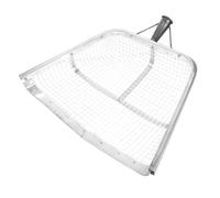 GALPADA Pelle à Maïs Multi-Fonction en Fer Argenté Tamis à Sol, Outil de Jardinage Portable pour Gérer Votre Jardin et Planter des Fleurs, Fabrication Exquise
